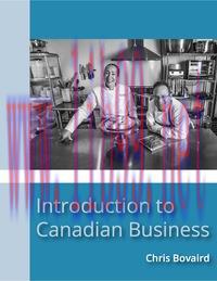 [PDF]Introduction to Canadian Business [Chris Bovaird]