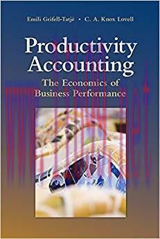 (PDF)Productivity Accounting: The Economics of Business Performance