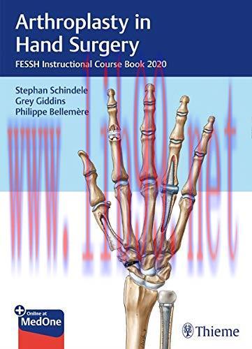 [AME]Arthroplasty in Hand Surgery: Fessh Instructional Course Book 2020 (Original PDF)