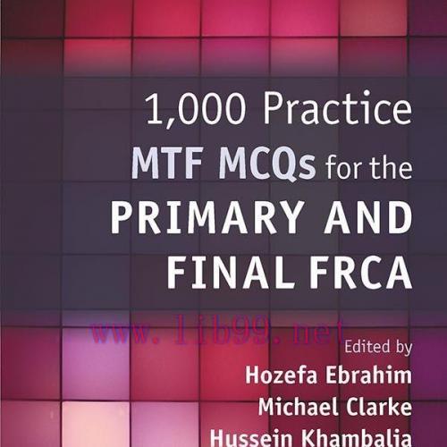 [AME]1,000 Practice MTF MCQs for the Primary and Final FRCA (PDF)
