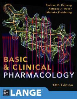 [AME]Basic and Clinical Pharmacology, 13th Edition (ORIGINAL PDF from_ Publisher)