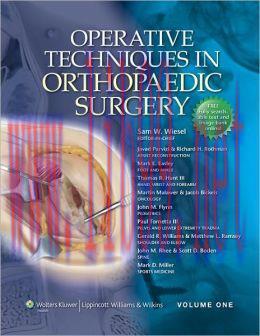 [AME]Operative Techniques in Orthopaedic Surgery (ORIGINAL PDF from_ Publisher)