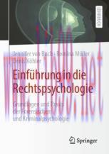 [PDF]Einf&uuml;hrung in die Rechtspsychologie: Grundlagen und Praxis der Forensischen und Kriminalps...