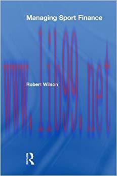 (PDF)Managing Sport Finance 1st Edition