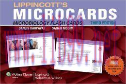 [AME]Lippincott&rsquo;s Microcards: Microbiology Flash Cards, Third Edition