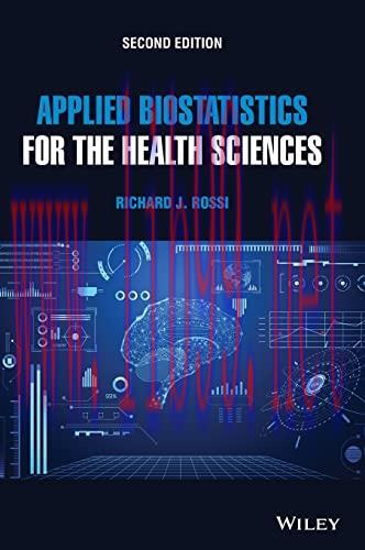 [AME]Applied Biostatistics for the Health Sciences, 2nd Edition (Original PDF)