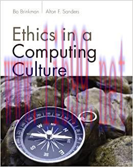 (PDF)Ethics in a Computing Culture (Advanced Topics)