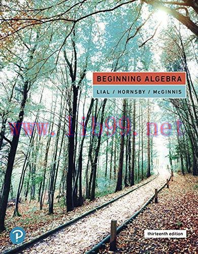 [FOX-Ebook]Beginning Algebra, 13th Edition
