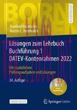 [PDF]L&ouml;sungen zum Lehrbuch Buchf&uuml;hrung 1 DATEV-Kontenrahmen 2022: Mit zus&auml;tzlichen Pr&uuml;fungsaufg...