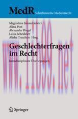 [PDF]Geschlechterfragen im Recht: Interdisziplin&auml;re &Uuml;berlegungen