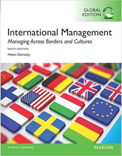 (Solution Manual)International ManagementManaging Across Borders and Cultures, Text and Cases,9...