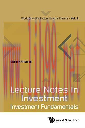 [FOX-Ebook]Lecture Notes in Investment: Investment Fundamentals