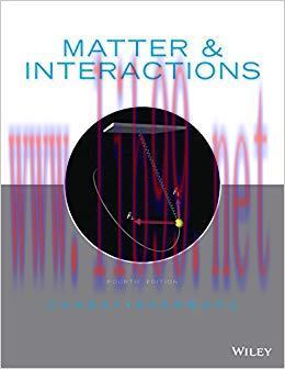 (PDF)Matter and Interactions, 4th Edition 4th Edition