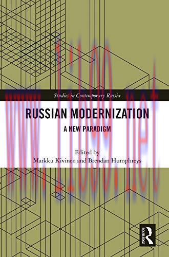 (PDF)Russian Modernization: A New Paradigm (Studies in Contemporary Russia)