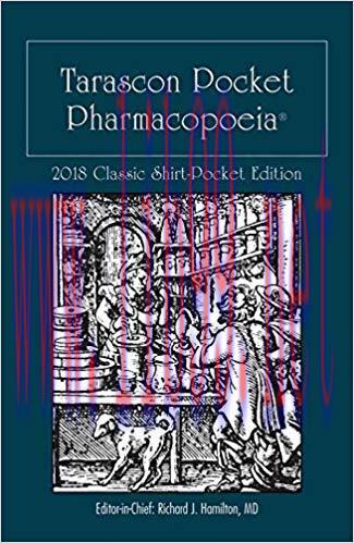 [PDF]Tarascon Pocket Pharmacopoeia 2018 Classic Shirt-Pocket Edition 32nd Edition