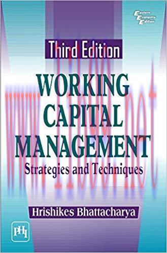(PDF)WORKING CAPITAL MANAGEMENT: STRATEGIES AND TECHNIQUES 3rd Edition
