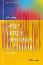 [PDF]Large Sample Techniques for Statistics