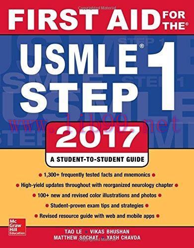 [FOX-Ebook]First Aid for the USMLE Step 1 2017, 27th Edition