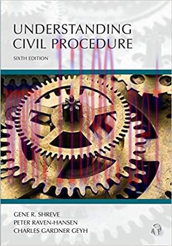 (PDF)Understanding Civil Procedure, Sixth Edition (Carolina Academic Press Understanding)