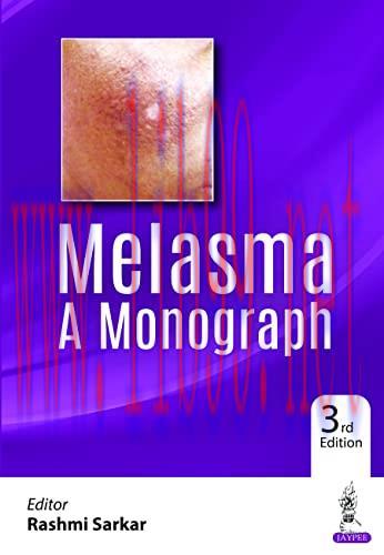 [AME]Melasma A Monograph, 3rd Edition (Original PDF)