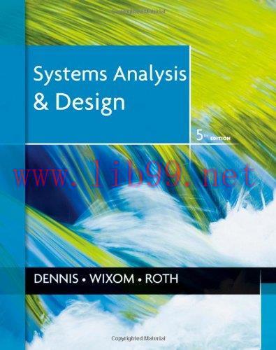 [FOX-Ebook]Systems Analysis and Design, 5th Edition