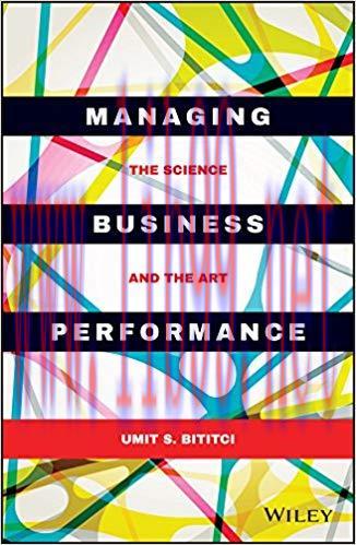 (PDF)Managing Business Performance: The Science and The Art 1st Edition