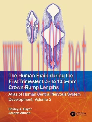 [AME]The Human Brain during the First Trimester 6.3- to 10.5-mm Crown-Rump Lengths: Atlas of Hu...