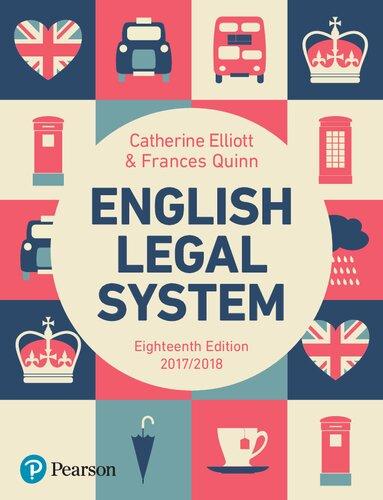 English Legal System (Eighteenth Edition 20172018)