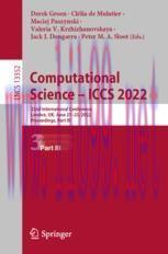 [PDF]Computational Science &ndash; ICCS 2022: 22nd International Conference, London, UK, June 21&ndash;23, ...