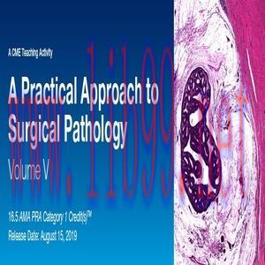 [AME]2019 A Practical Approach to Surgical Pathology, Vol. V (CME videos )