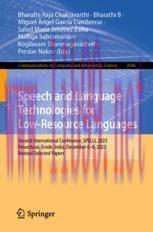 [PDF]Speech and Language Technologies for Low-Resource Languages: Second International Conferen...