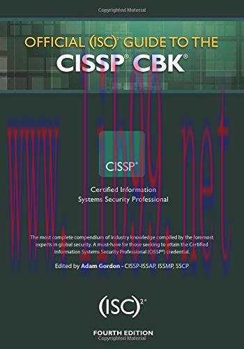 [FOX-Ebook]Official (ISC)2 Guide to the CISSP CBK, 4th Edition