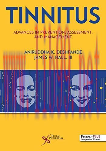 [AME]Tinnitus: Advances in Prevention, Assessment, and Management (Original PDF)