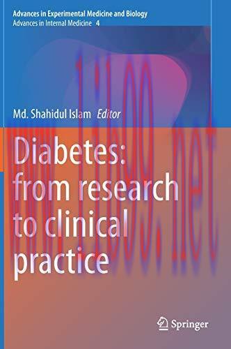 [AME]Diabetes: from_ Research to Clinical Practice: Volume 4 (Advances in Experimental Medicine...