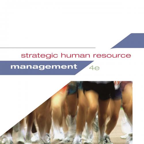 Strategic Human Resource Management