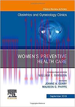 [AME]Womens Preventive Health Care, An Issue of OB/GYN Clinics of North America (Volume 46-3) (...