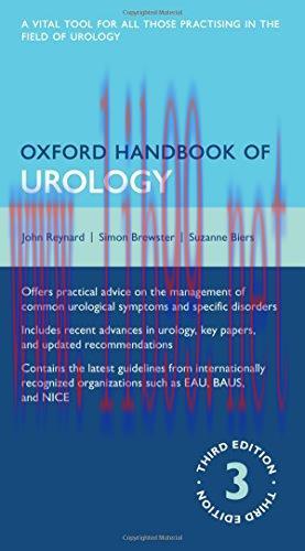[AME]Oxford Handbook of Urology (Oxford Medical Handbooks), 4ed 9PDF)