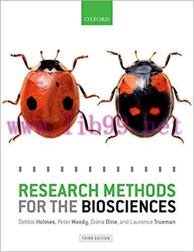 [PDF]Research Methods for the Biosciences, 3rd Edition [Debbie Holmes]