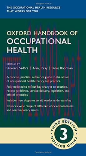 [AME]Oxford Handbook of Occupational Health 3e (Oxford Medical Handbooks) (Original PDF)