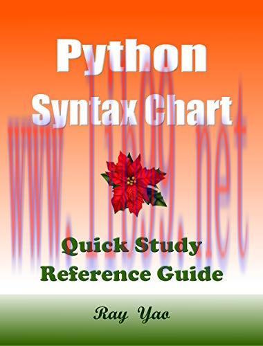 [FOX-Ebook]Python Syntax Chart, Quick Study Reference Guide: A Programming Workbook!