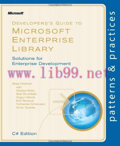 [FOX-Ebook]Developer's Guide to Microsoft Enterprise Library, C# Edition