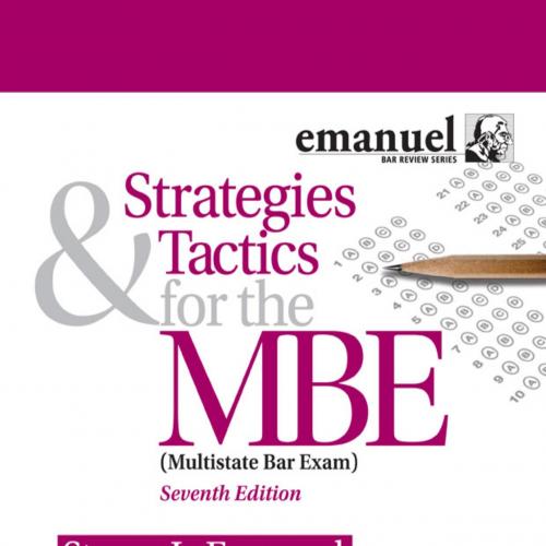 Strategies & Tactics for the MBE - Steven Emanuel