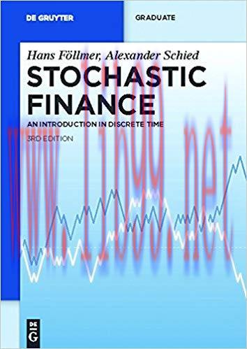 (PDF)Stochastic Finance: An Introduction in Discrete Time (De Gruyter Textbook) 3rd Edition