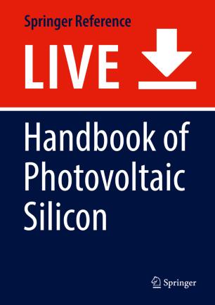 Handbook of Photovoltaic Silicon
