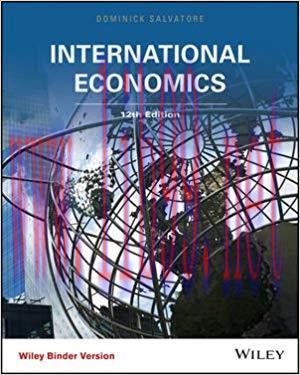 [PDF]International Economics 12th Edition [Dominick Salvatore]