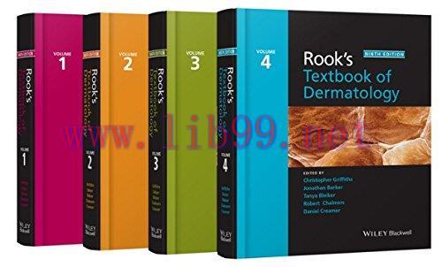 [AME]Rook&rsquo;s Textbook of Dermatology, 4 Volume Set, 9th Edition