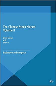 (PDF)The Chinese Stock Market Volume II Evaluation and Prospects 2015 Edition