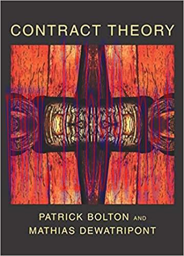 (PDF)Contract Theory (The MIT Press)