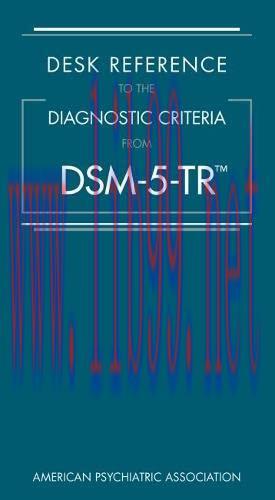 [AME]Desk Reference to the Diagnostic Criteria from_ DSM-5-TR (EPUB)