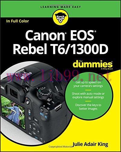[FOX-Ebook]Canon EOS Rebel T6/1300D For Dummies